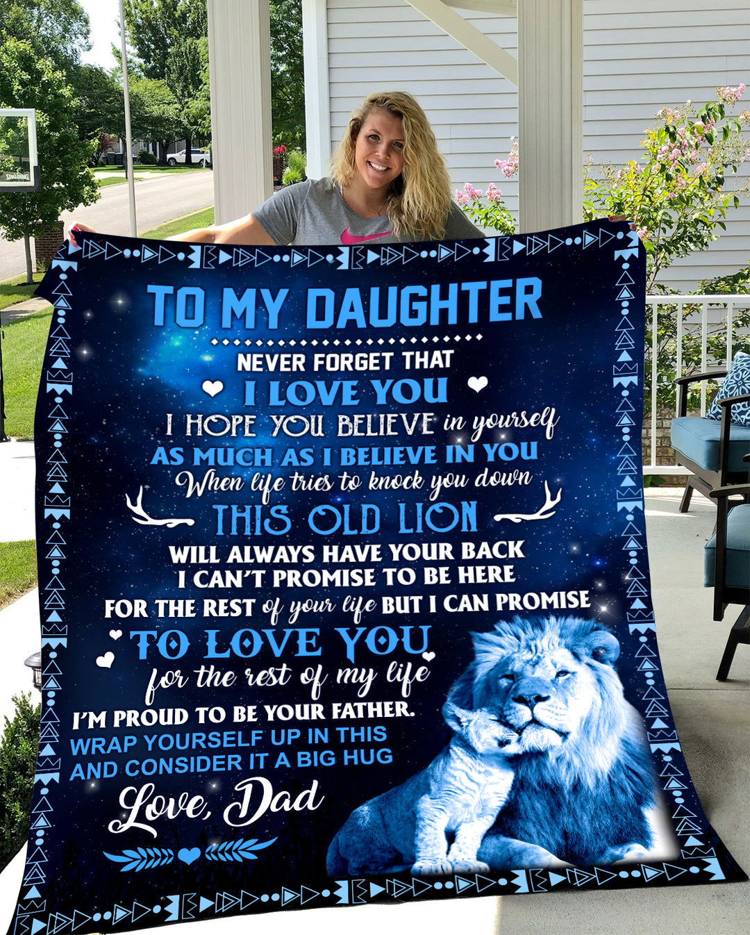 GREAT GIFT FOR YOUR PRECIOUS DAUGHTER, MSHM Premium Mink Sherpa Blanket 50x60